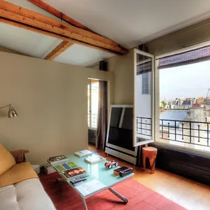 Appartement Bail Mobilité Ancien Atelier Dernier étage Luxe Montorgueil Louvre, Paris